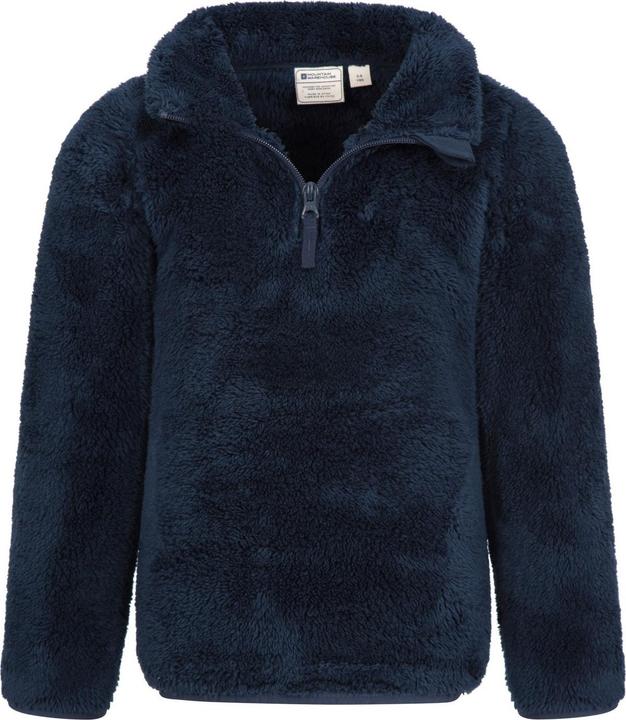 Produktbild Mountain Warehouse Teddy FleeceOberteil mit halbem Reissverschluss (140)