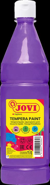 Jovi liquid Tempera, 1000 ml poster paint in bottle, violet (Violet, 1000 ml)