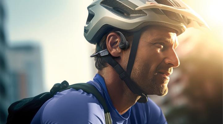 Actual product image Mixx Resonate Open Ear Bone Conduction Sportkopfhörer (7 h, Wireless)