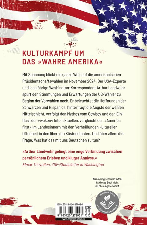 Actual product image Die zerrissenen Staaten von Amerika (German, Arthur Landwehr, 2024)