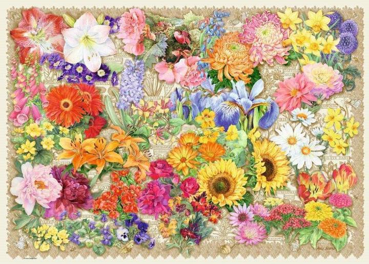 Produktbild Ravensburger Blooming Beautiful Jigsaw puzzle 1000 pc(s) Flora (1000 Teile)