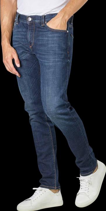 Actual product image Alberto Overdyed Slim Jeans Blue (W31/L30)