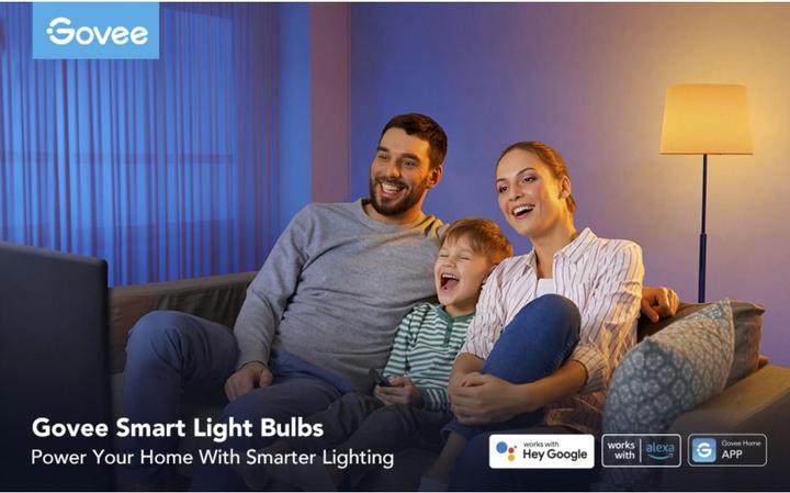 Produktbild Govee Smart Light Bulb (E27, 9 W, 1200 lm, 1 x, F)