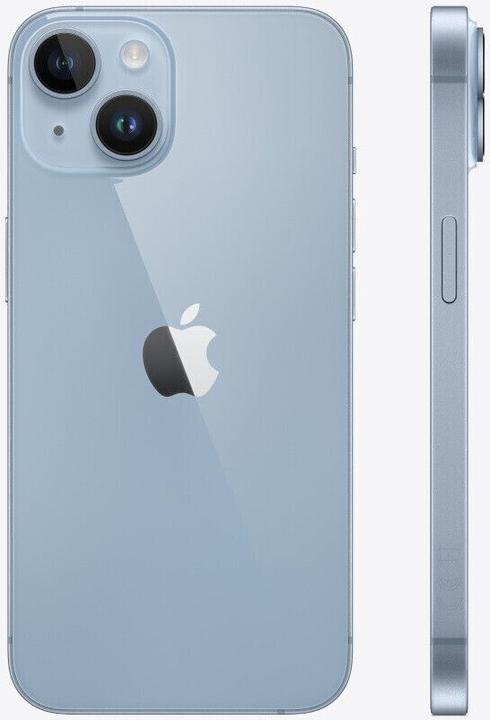 Image du produit Re!commerce iPhone 14 (128 Go, Bleu, 6.10", 12 Mpx, SIM + eSIM, B / Très bon)