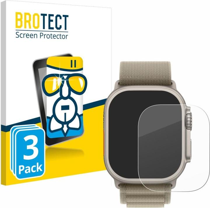 BROTECT AirGlass Panzerglasfolie (Apple Watch Ultra 2)