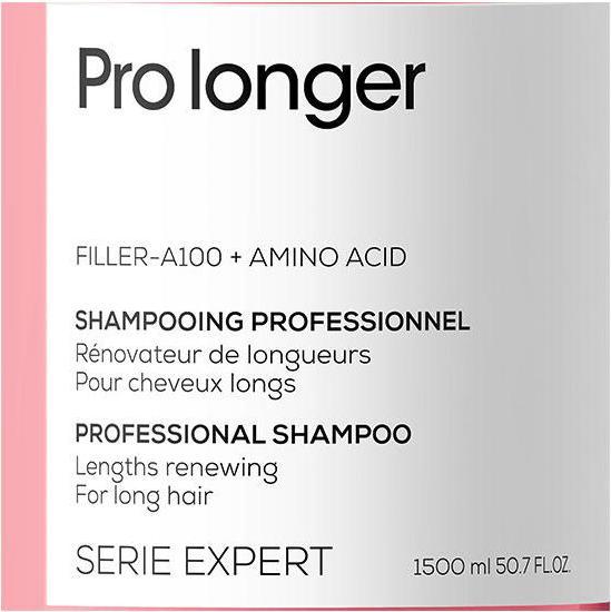 Actual product image L'Oréal Professionnel Serie Expert Pro Longer Shampoo 1500 ml (1500 ml, Liquid shampoo)