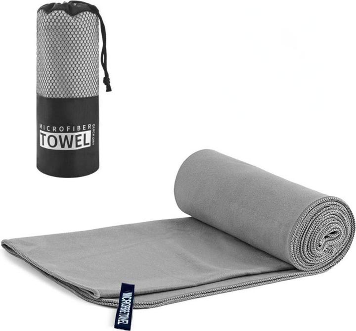 Hermex Serviette de fitness Serviette de sport en microfibre Serviette de plage Serviette de bain (152 x 76 cm)