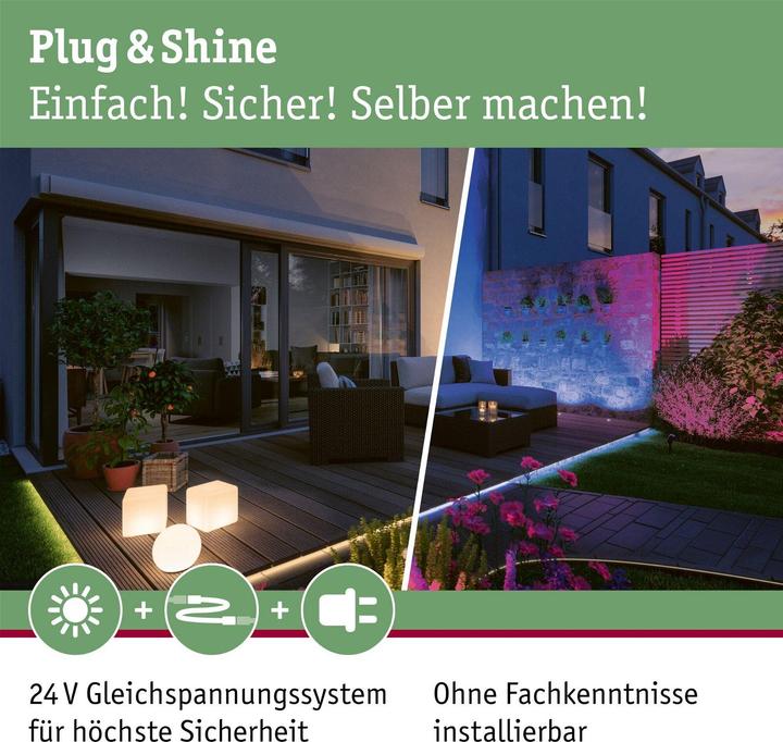 Produktbild Paulmann Outdoor Plug & Shine Lichterkette (6.80 m)