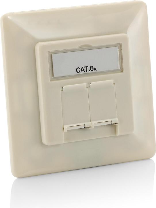 Actual product image equip Professional junction box, flush-mounted (Patch panel)