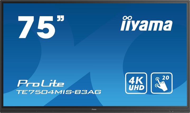 Produktbild iiyama TE7504MIS-B3AG 75IN 189.3CM IPS (3840 x 2160 Pixel, 75")