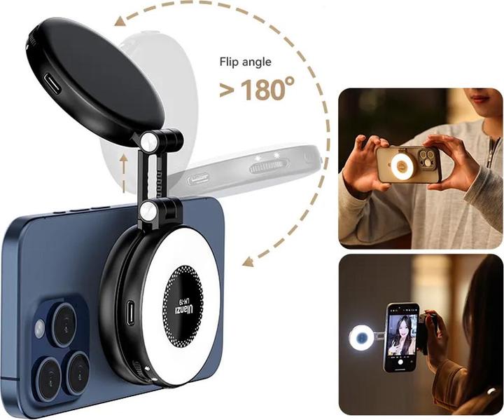 Productafbeelding Ulanzi LM19 Magsafe Vullicht Zwart (Videolicht)