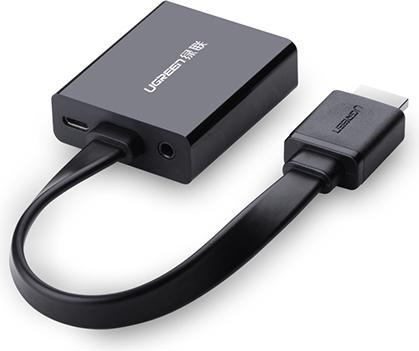 Produktbild Ugreen HDMI auf VGA Adapter Konverter mit Audio Support 1080P (HDMI, 16 cm)