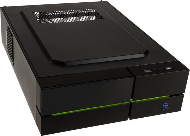 Produktbild AeroCool AEROPGSPLAYASLIM-BK PC-Gehäuse ohne Netzteil PLAYA SLIM RGB - USB3.0 (mATX, Mini-ITX)