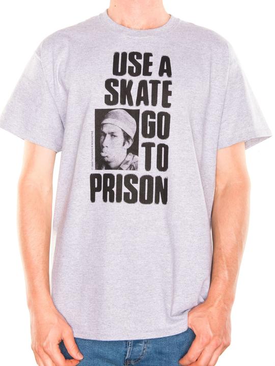 Actual product image Thrasher Use A Skate Go To Prison T-Shirt (S)