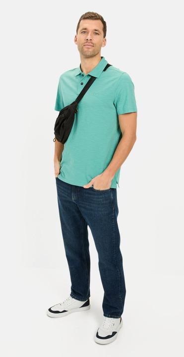 Produktbild Camel Active Kurzarm Poloshirt aus Organic Cotton (L)
