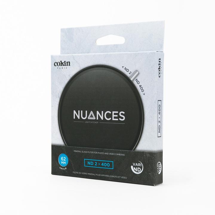 Produktbild Cokin Round NUANCES NDX 2 400 62mm (1 7 f stops) (62 mm, ND- / Graufilter, 62 mm)