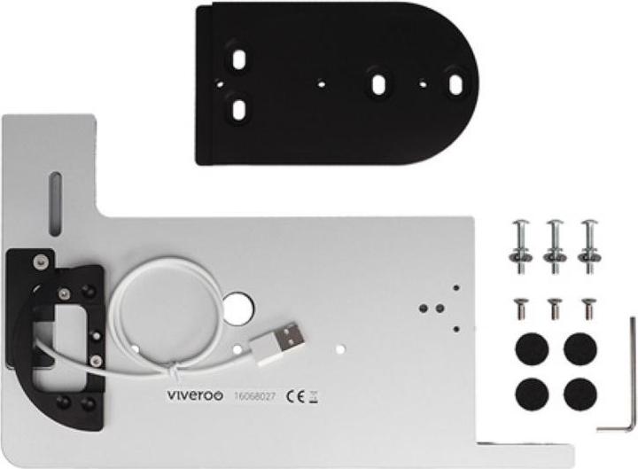 Produktbild Viveroo Premium-Wandhalterung - f?r iPad? 10.2" - Super Silver (Aluminium)