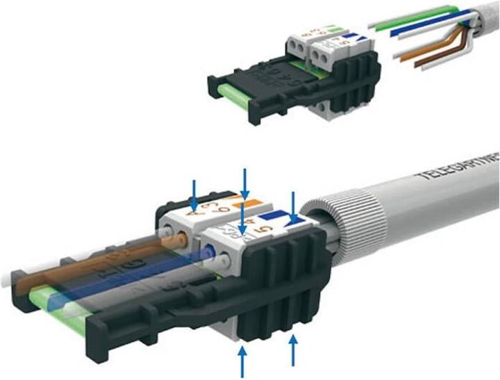 Actual product image Telegärtner J00026A2002 Cable tie (Plastic cable ties, 49 mm, 1 pcs.)