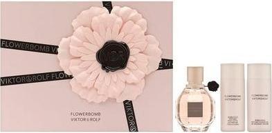 Immagine prodotto Viktor & Rolf Viktor&Rolf Flowerbomb Eau de Parfum 50ml con lozione corpo e gel doccia (Set profumo)