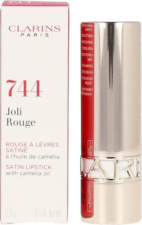 Image du produit Clarins Joli Rouge Satin No 744 (744 - Soft Plum)
