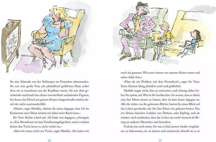 Image du produit Matilda (Allemand, Roald Dahl, Andreas Steinhöfel, Quentin Blake, 2022)