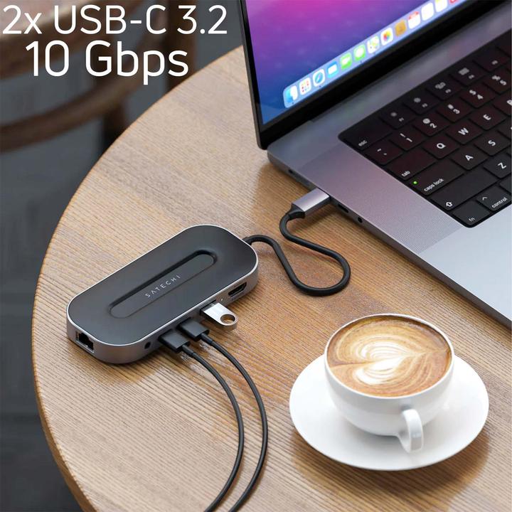Actual product image Satechi ST-U4MGEM (USB-C, 7 Ports)