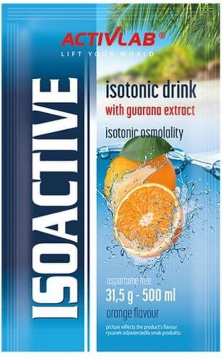 Immagine prodotto Activelab ActivLab Isoactive bevanda isotonica arancia 31,5 g - Data di scadenza: 10.2.2024 (Arancia, 20 x)