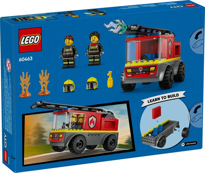 Produktbild LEGO Feuerwehrleiterfahrzeug (60463, LEGO City)
