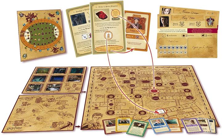 Produktbild Asmodée Harry Potter: a Year at Hogwarts