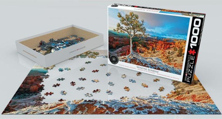 Actual product image Eurographics Grand Canyon Winter Sunrise. (1000 pieces)