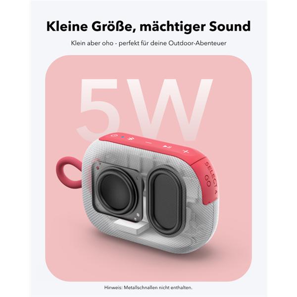 Immagine prodotto Anker Soundcore Select 4 Go v2 red (18 h, Porta USB)