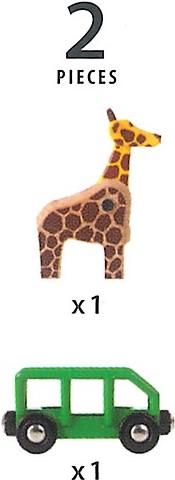 Actual product image Brio Giraffe Carriage
