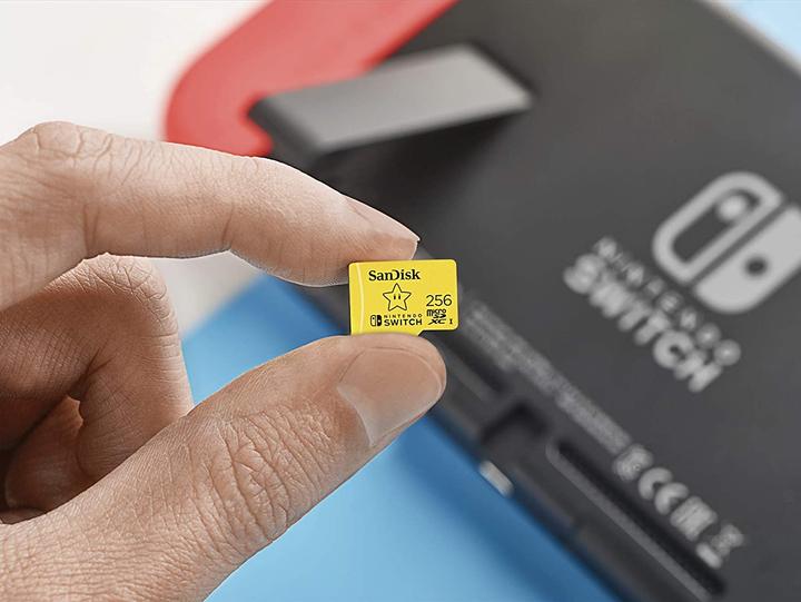Produktbild SanDisk Nintendo Switch Card (256 GB, microSDXC, U3, UHS-I)