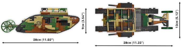 Produktbild Cobi Historical Collection Great War British Tank Mark I Male no C.19