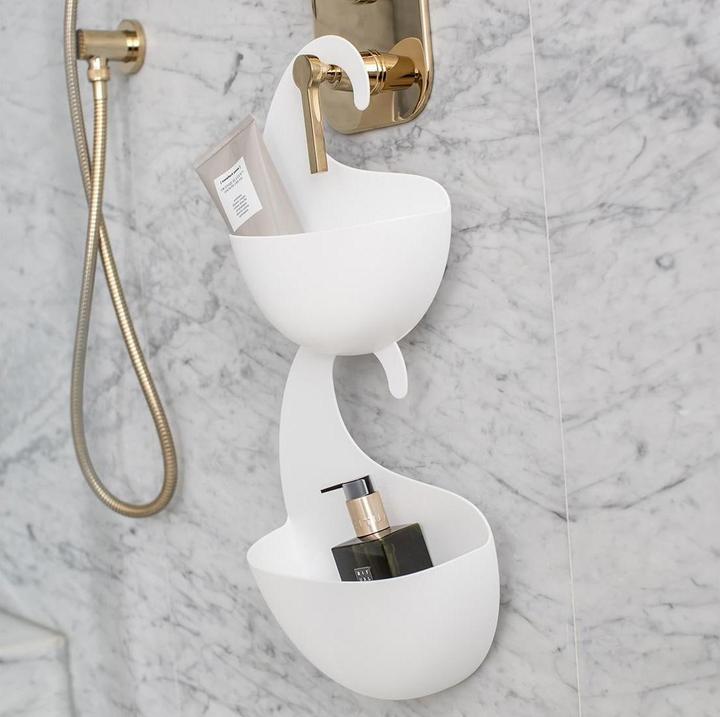 Actual product image Koziol Shower gel holder Surf XL, blue, attachment: Hook