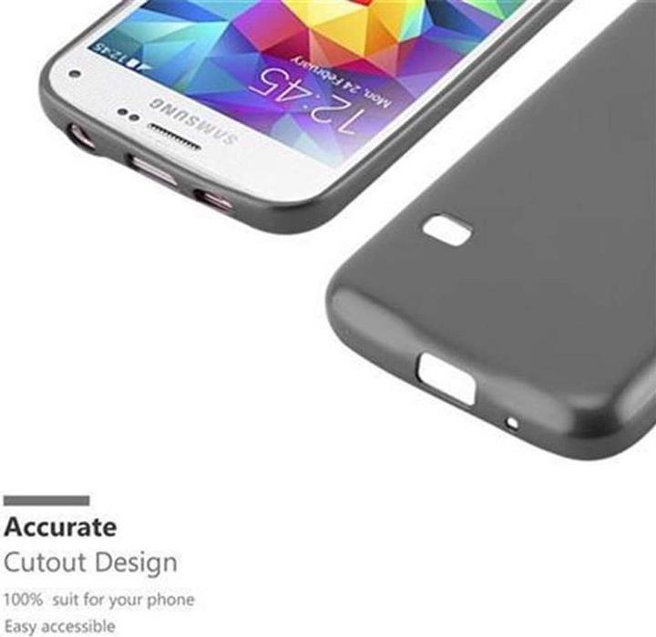 Actual product image Cadorabo TPU Matt Metallic Cover (Samsung Galaxy S5, Samsung Galaxy S5 Neo)