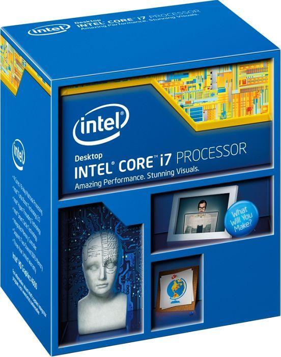 Actual product image Intel Core i7 4770K BOX (LGA 1150, 3.50 GHz, 4 -Core)