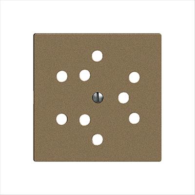 Image du produit Feller Kit de cache prise 3xT12 K coffee