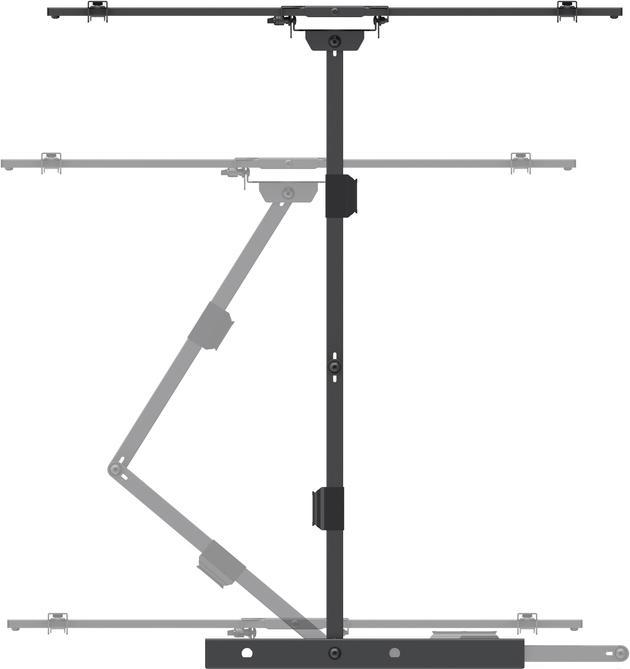 Produktbild Multibrackets 6539 (Wand, 75", 40 kg)