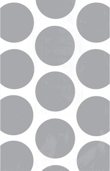Immagine prodotto Amscan 10 sacchetti di carta a pois argento 11,3 x 17,7 c