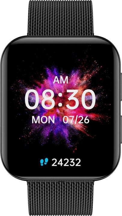 Actual product image Garett Smartwatch GRC MAXX Czarny stalowy (46 mm)
