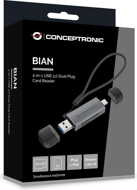 Immagine prodotto Conceptronic BIAN05G (USB 3.0, USB-C)