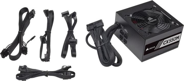 Actual product image Corsair Cx550m (550 W)