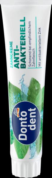 Actual product image dm Dontodent Toothpaste antibacterial (125 ml)