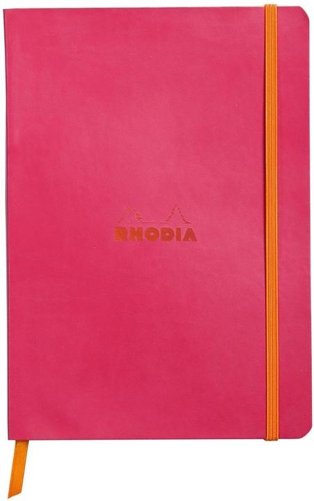 Produktbild Rhodia Notizbuch RHODIARAMA, DIN A5, liniert, himbeere (A5, Liniert, Weicher Einband)