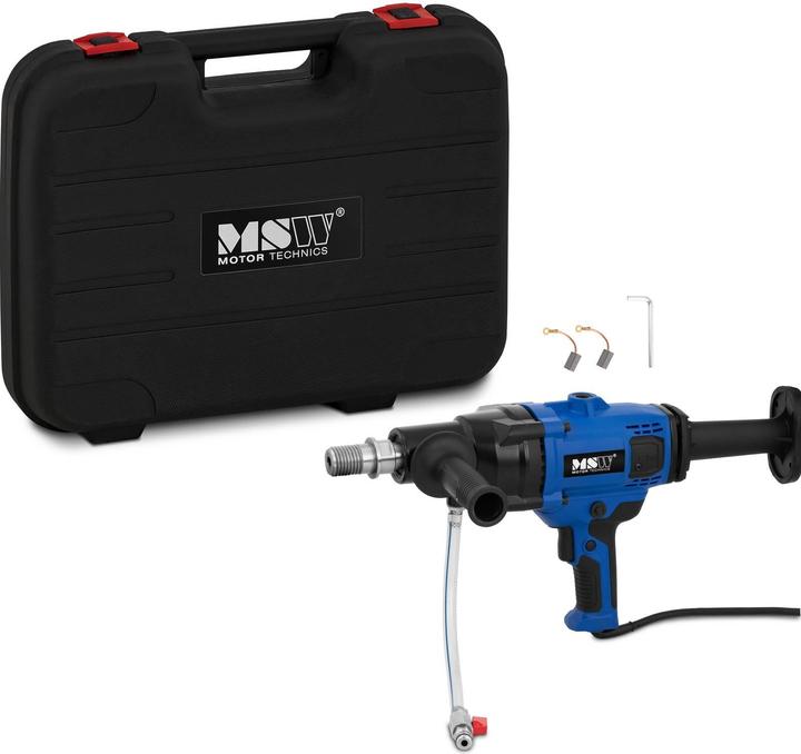Produktbild MSW Kernbohrgerät Kernbohrmaschine Kernbohrer Nass Trocken Bohren 150 mm 2.000 W (Netzbetrieb)