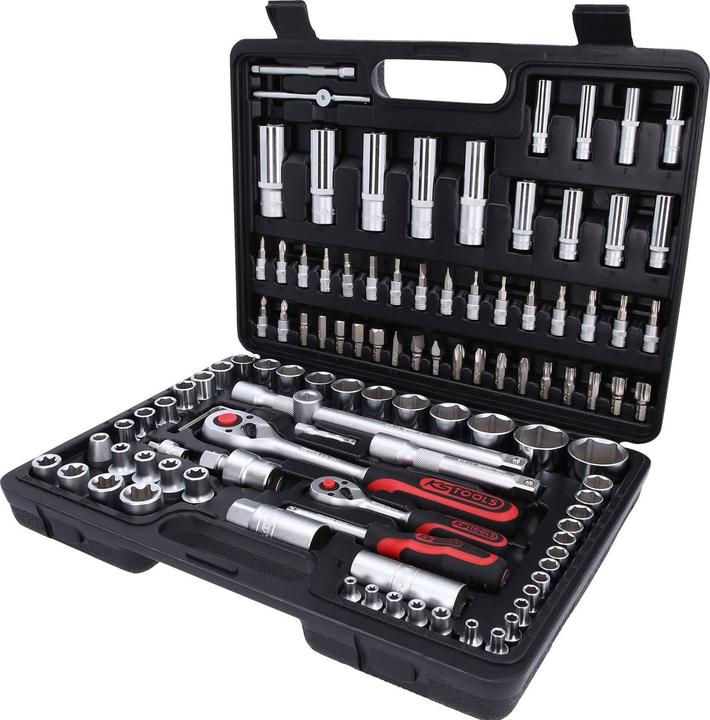 Produktbild KS Tools 1/4 +1/2 Steckschl. 108-tlg.