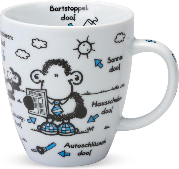 Produktbild Sheepworld Tasse Ohne Papa ist alles doof.42621 (500 ml, 1 x)