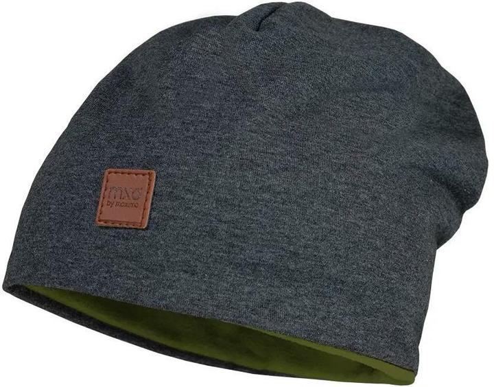 Produktbild Maximo Mütze Beanie reversible anthrazitmeliert/Olive Gr. 51