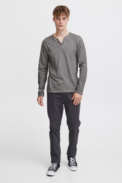 Immagine prodotto Solid Tinox - Maglie a manica lunga Con Collo A V da Uomo In Cotone 100% (M)